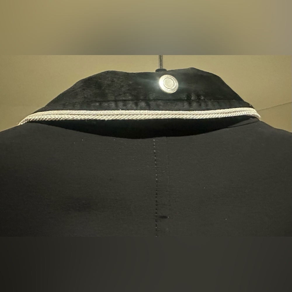 EQUILINE Gait Equestrian Riding Jacket Show Coat, Custom, Black, Sz 2, Perfect! - Picture 6 of 16